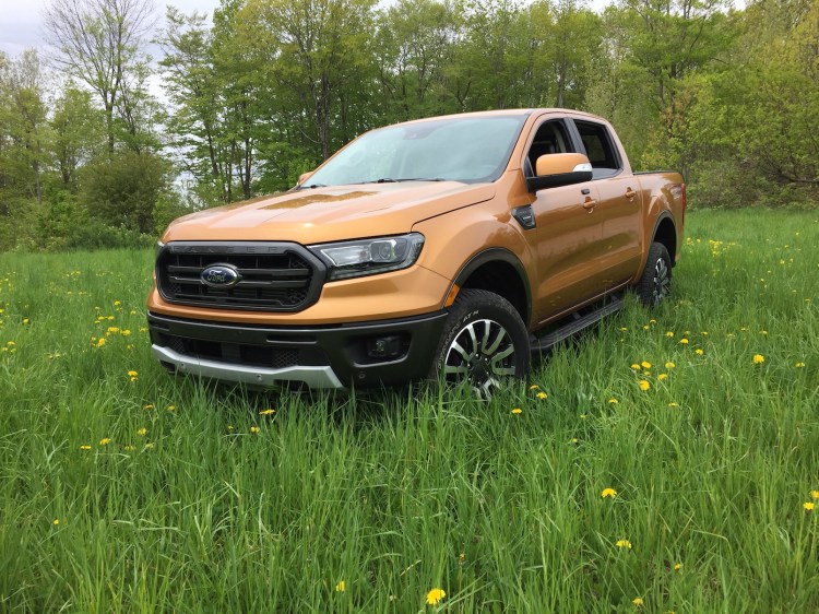 Ford Ranger pricing starts at $25,395 for a base 2WD Supercab, and $27,615 for a SuperCrew. Photo by Tim Plouff. Location: Wales.
