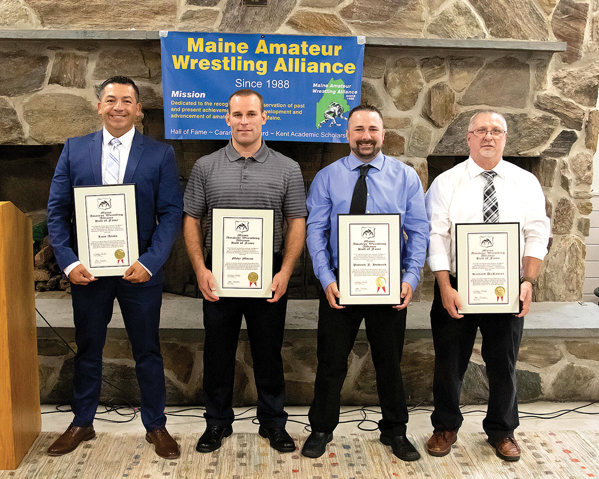Maine Amateur Wrestling Alliance welcomes 4 into Hall of Fame