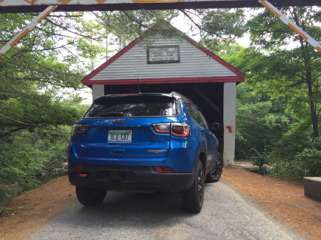 Trailhawk pricing begins at $29,195 but is $38,445 as shown. Photo by Tim Plouff. Location: Andover.
