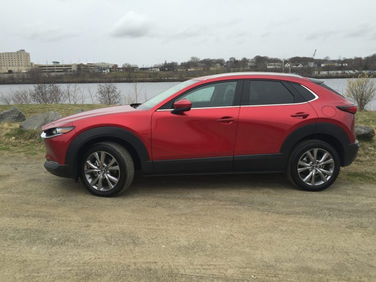 Our reviewer writes, "The CX-30 is a classy-looking alternative to the smaller CX3 and a smidge roomier than the 3-series hatchback."