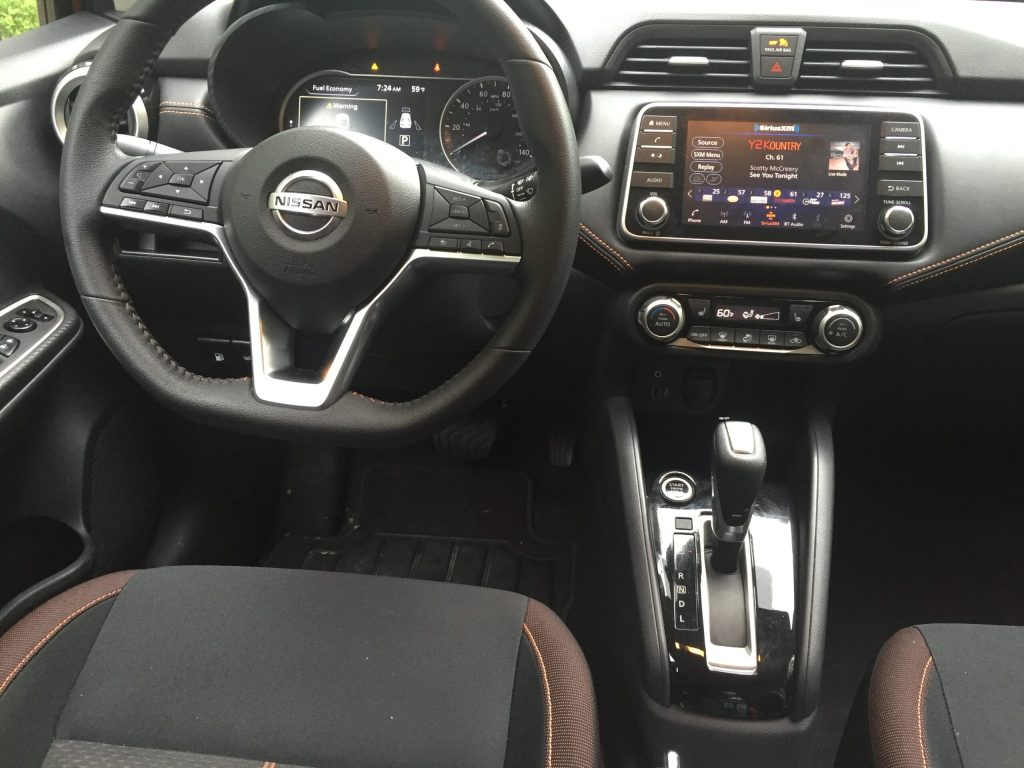 The sample reviewed here costs $18,240, which includes push-button and remote start, keyless access, one-touch driver’s window, a height adjustable driver’s seat, auto-climate controls, LED lights, heated mirrors with signal lamps, plus several electronic driving aids