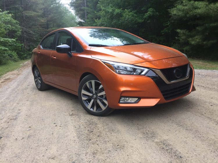 Our reviewer writes, "Versa remains almost as large dimensionally as some compact sedans. Almost being the definitive term here. There is almost room for five passengers; room exists for only four if you are adults—no matter how closely related you are."