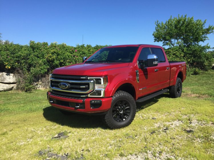 Super Duty pricing starts at $34,035 for an XL regular cab trucks, sliding up the scale to $90,860 for an F-450 Crew Cab Dually Limited.