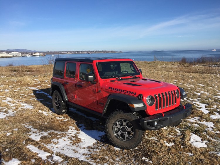 The Jeep Wrangler Rubicon Unlimited. (Photo by Tim Plouff. Location: Rockland Harbor.)