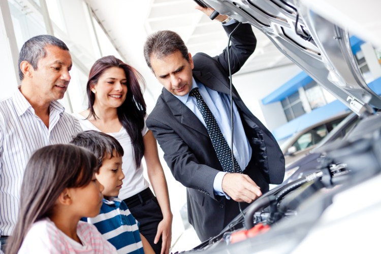 Experienced car buyers recommend that you visit a car dealer with a lender’s pre-approved loan letter to help you leave faster and with a better closing price.