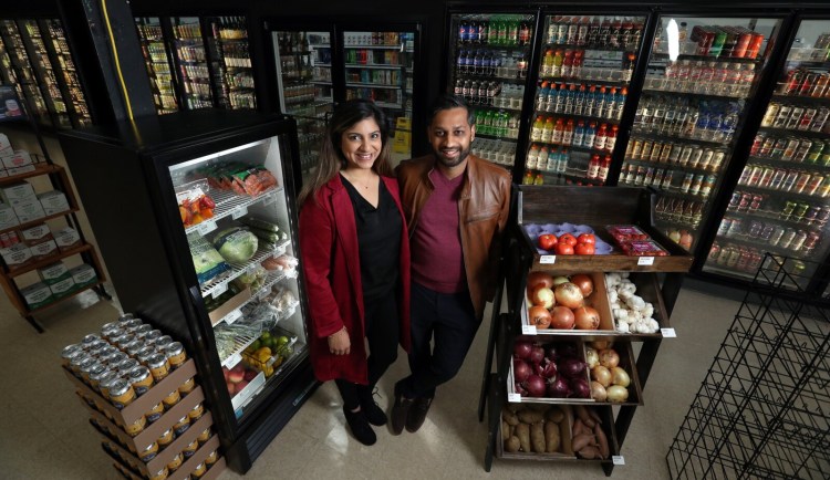 Wife and husband Radhika Shah and Sam Patel are  turning their Friendly's Discount Beverage on outer Forest Avenue into Back Bay Superette. Theirs is one of several new and changing food businesses on the strip between Woodfords Corner and Morrill's Corner.