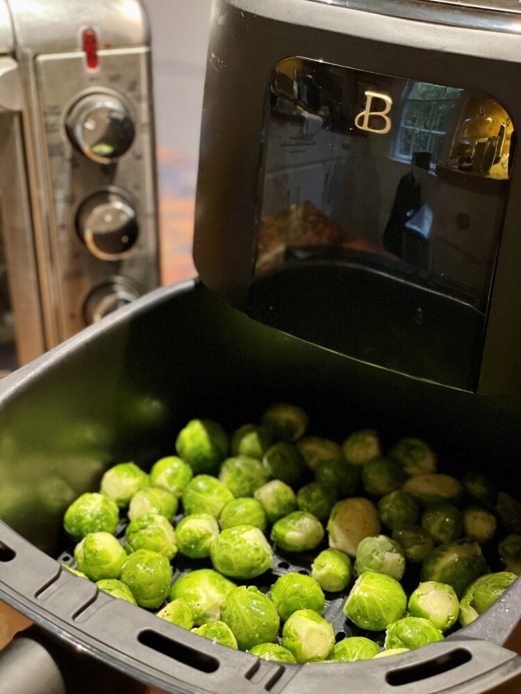 Normally not a fan of gadgets,  Christine Burns Rudalevige gave in and got an air fryer, which she'll use to make Brussels sprouts for Thanksgiving dinner.