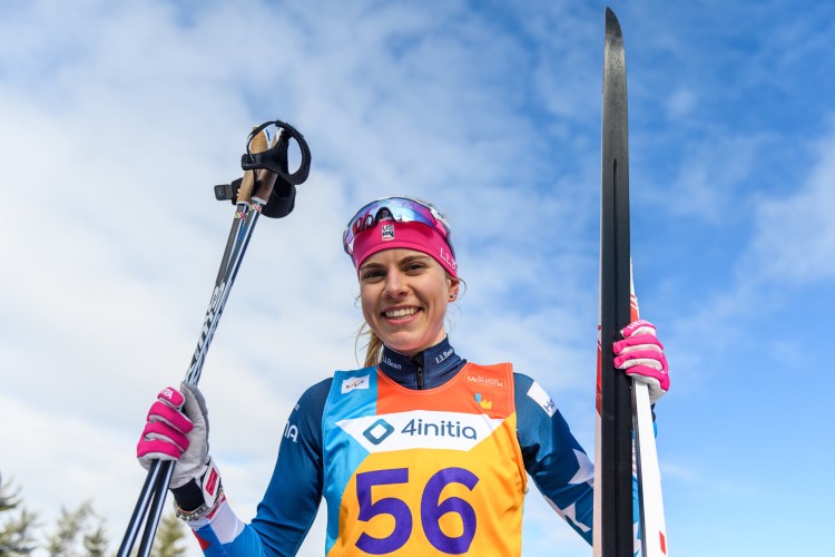 Yarmouth High grad Sophia Laukli is on the U.S. Olympic Nordic ski team.