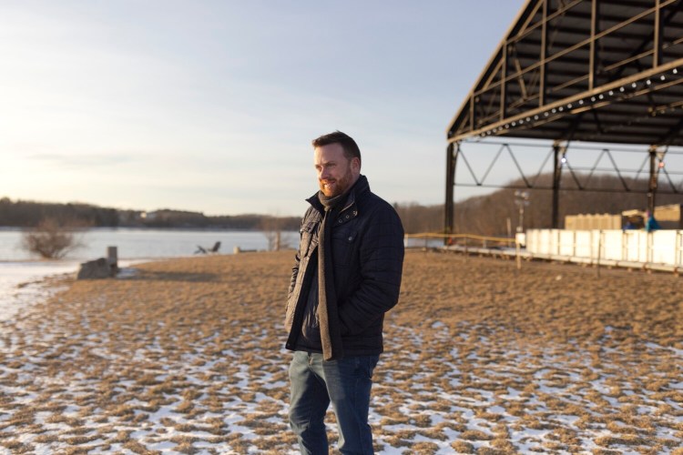 Jeff Shaw, executive director and founder of the Maine Academy of Modern Music, is leading the effort to launch a new Portland arts and music festival - called Resurgam - scheduled for June 12 at Thompson's Point. 