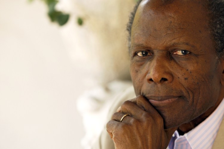 Actor Sidney Poitier, photographed in 2008 in Beverly Hills, Calif. 