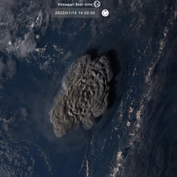 Tonga Volcano Eruption