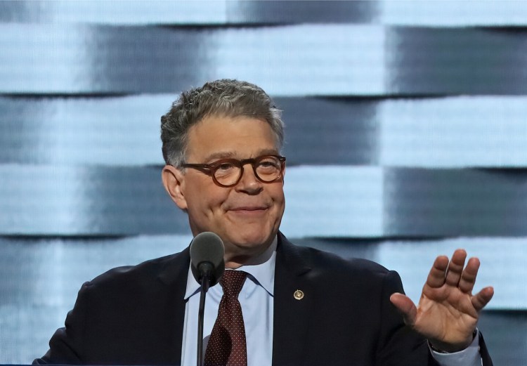 Al Franken is performing at the State Theatre in Portland on Sunday.

