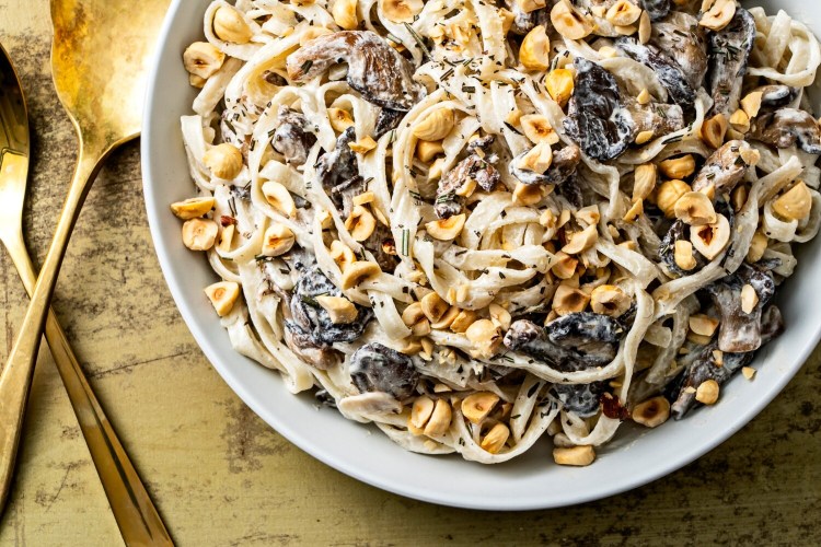 Creamy Forest Pasta with Mushrooms