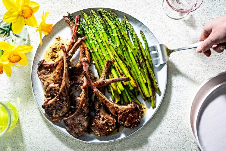 Butter-Basted Lamb Chops