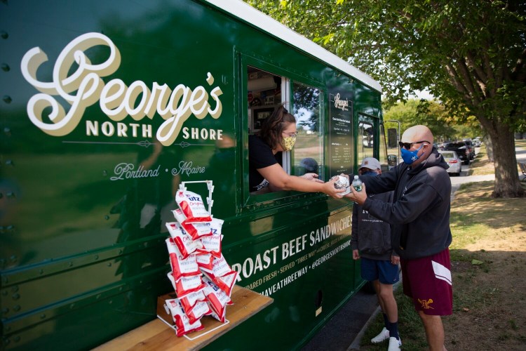 George's North Shore has applied for one of the food truck spots on Cutter Street in Portland this summer. 