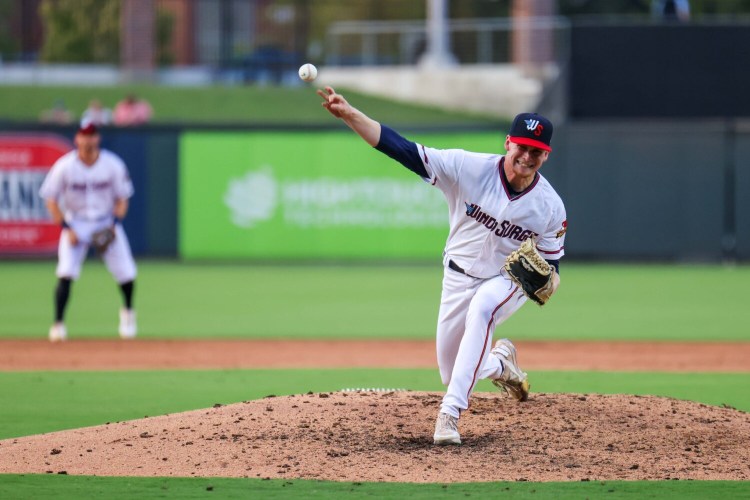Former Valley High School and University of Maine standout Cody Laweryson continues to pitch in the Minnesota Twins organization, and was promoted on June 24 to the Double-A Wichita Wind Surge of the Texas League.