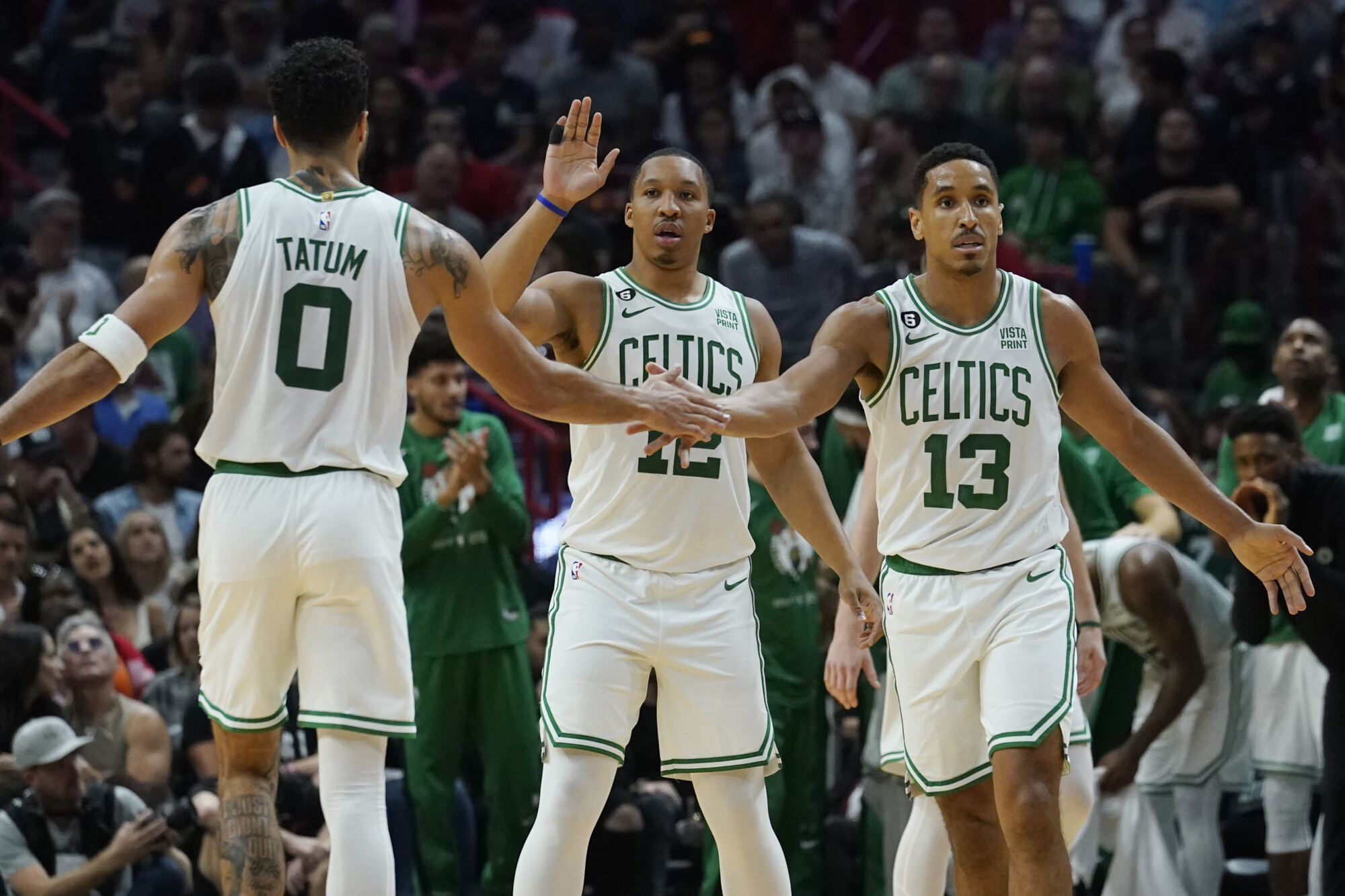 Jayson Tatum's historic Game 7 lifts Celtics into conference finals rematch  with Heat 