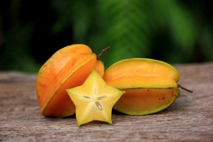 Retrain yourself to eat healthy food, not potato chips, when you are craving comfort. Practice the skill with unfamiliar fruits like this starfruit.