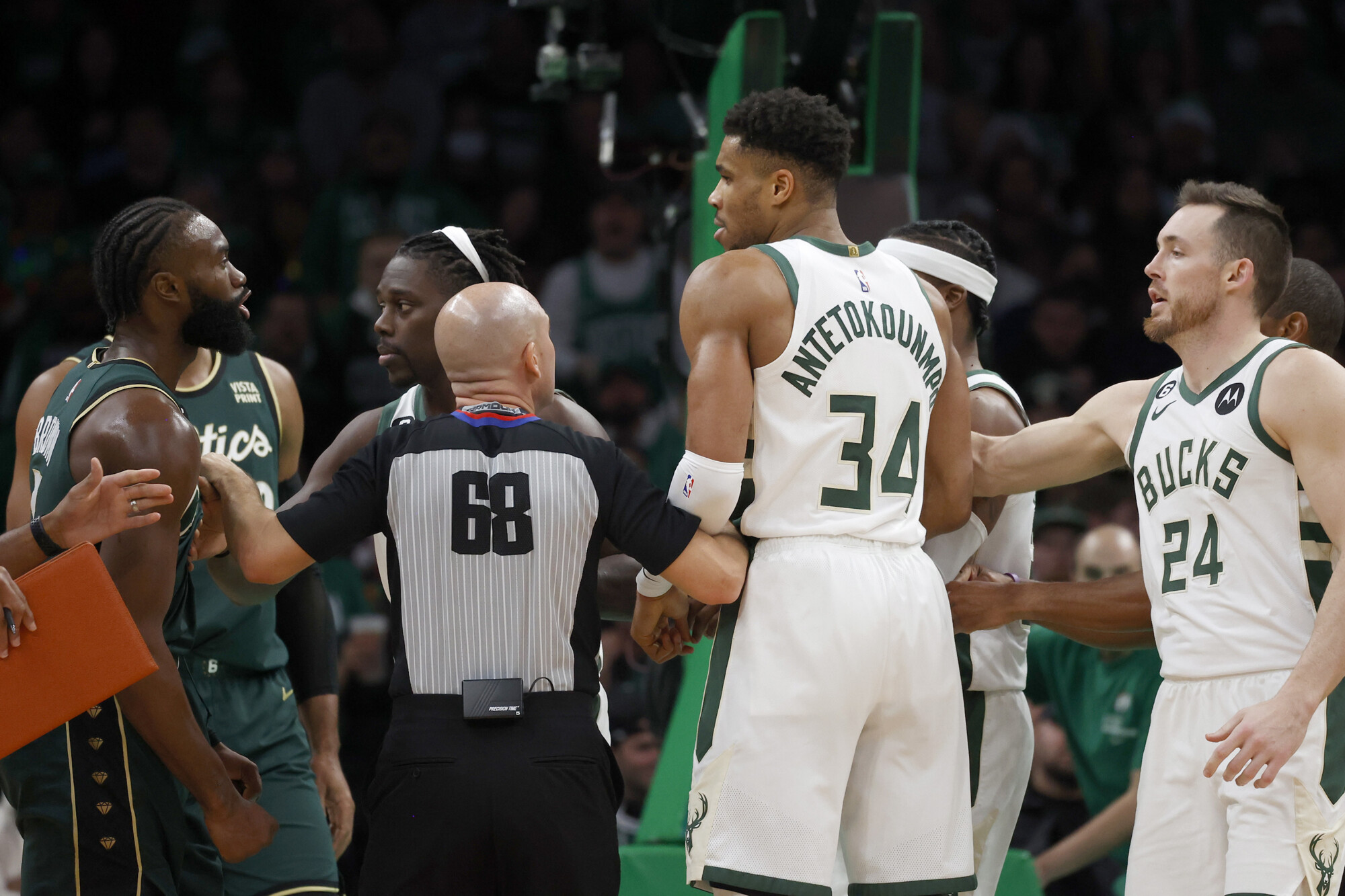 How Celtics limited Giannis Antetekounmpo in Christmas Day win over Bucks