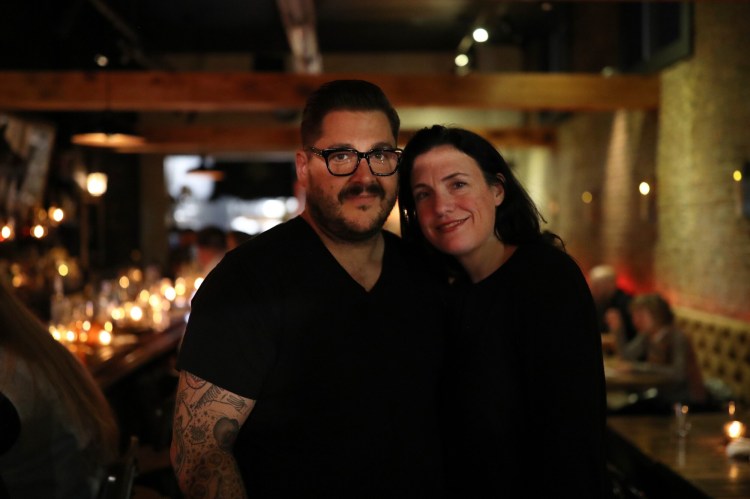 Lyle and Holly Aker met while working together at a cocktail lounge more than 20 years ago. That business had a policy against dating. Today, married, they're working together at their own restaurant, Broken Arrow in Portland. 