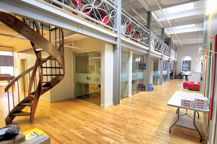 Over 11,000 square feet of third-floor office space at 66 Pearl St. in Portland, Maine is available for lease.