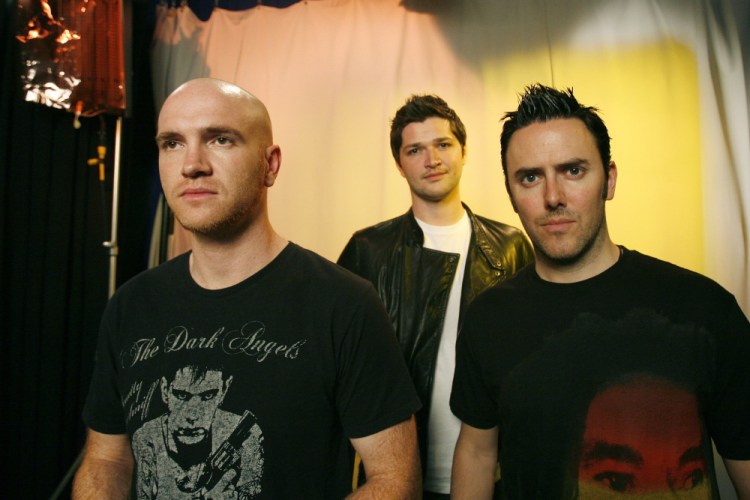 The Script band members, from left, Mark Sheehan,  Danny O'Donoghue, and Glen Power in 2009. Jeff Christensen/Associated Press
