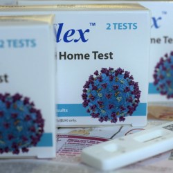 Virus Outbreak COVID Home Test