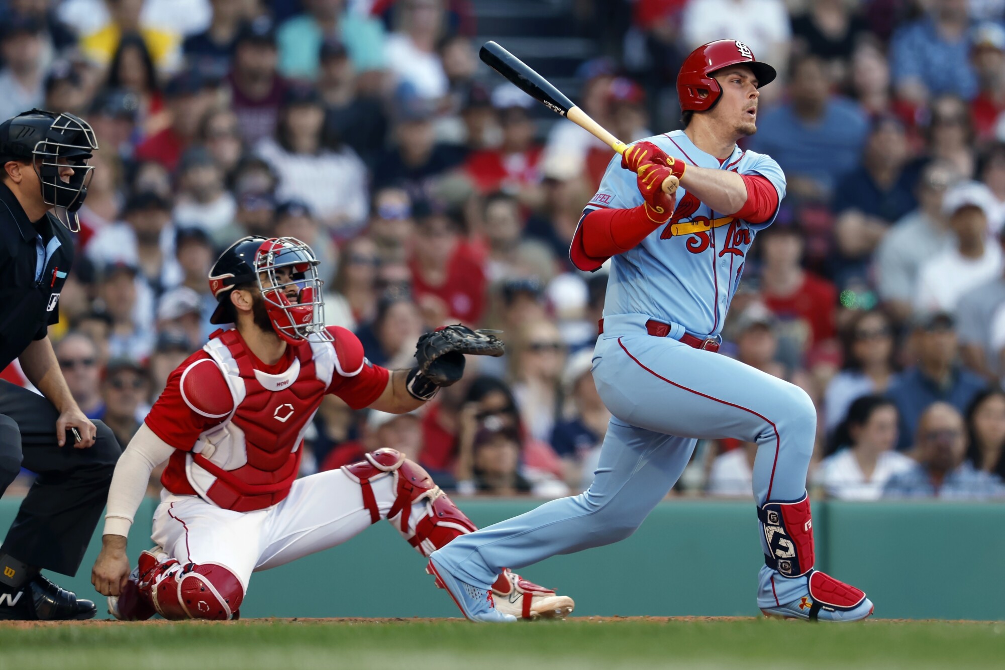 Cardinals beat Red Sox 4-3 as Jansen blows 9th inning lead for 2nd