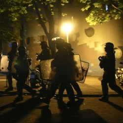 APTOPIX France Police Shooting