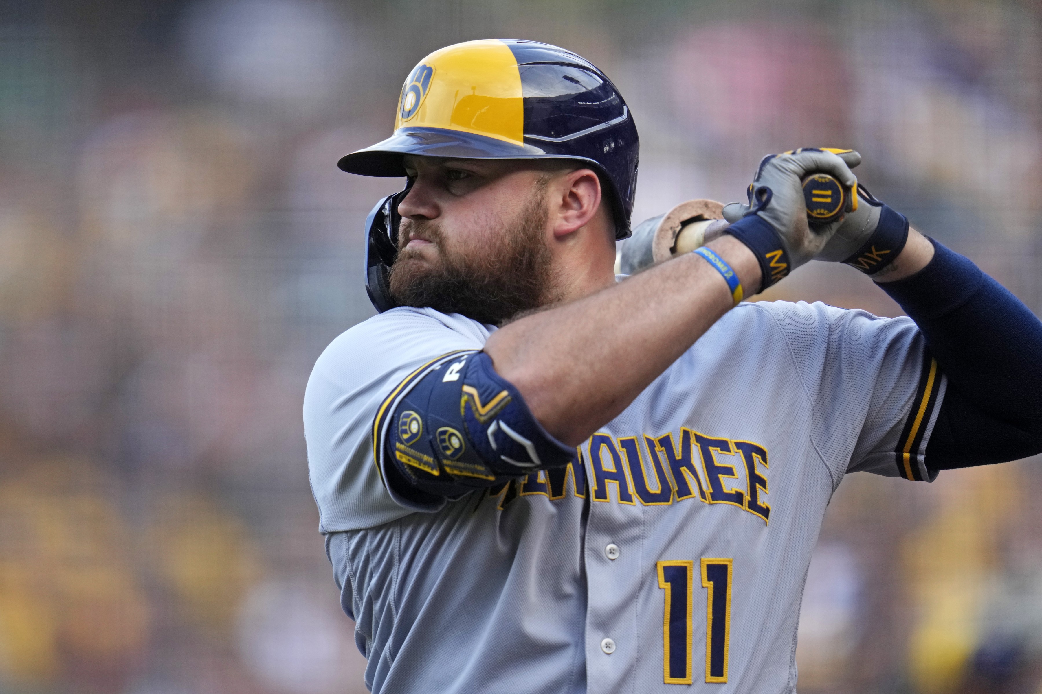 Is Rowdy Tellez the answer to the Brewers' first base woes