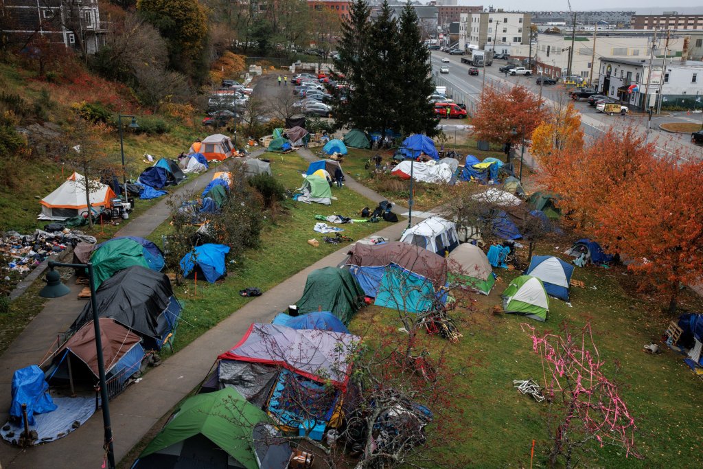 Hepatitis A is spreading in homeless encampments in Portland