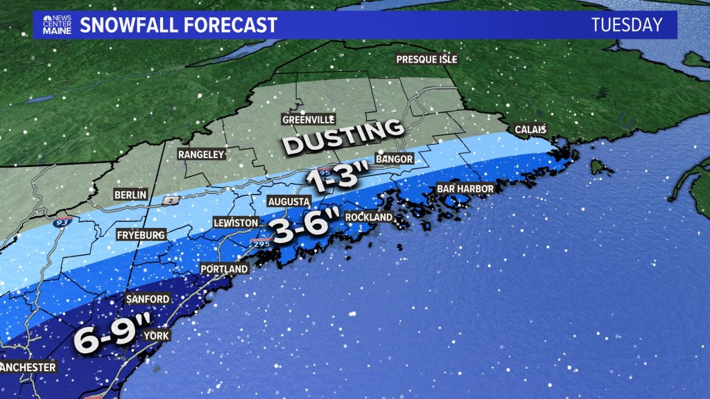 Say goodbye to Maine’s preview of spring – and hello to a snowstorm