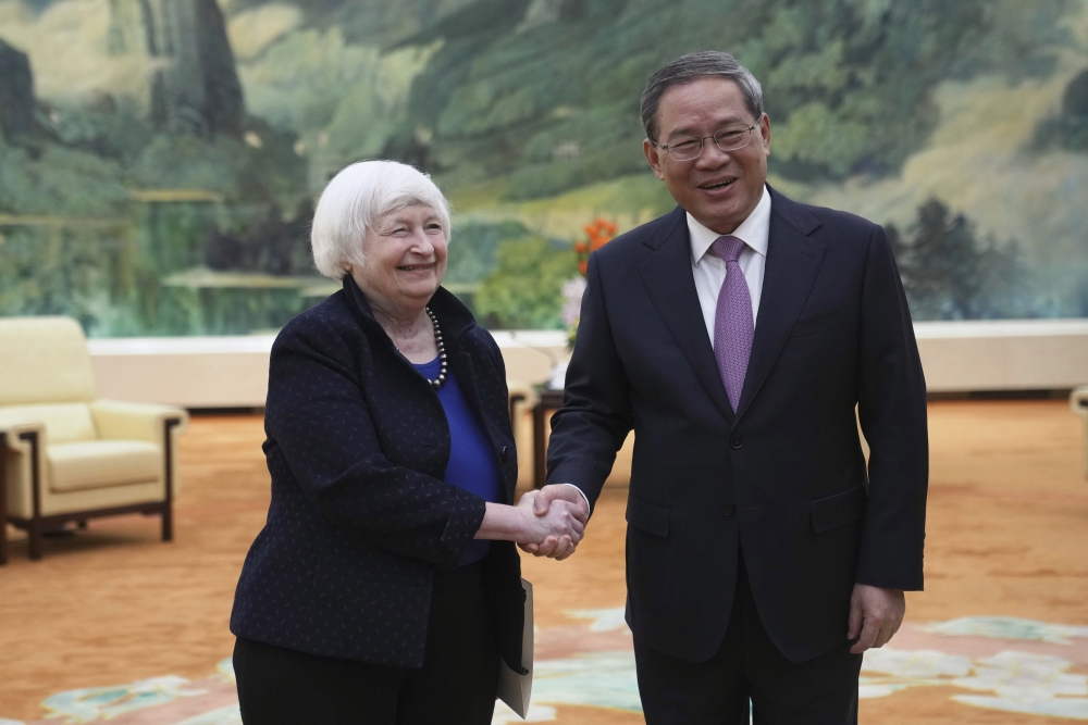 Yellen says US-China relations 'more stable', but more can be done to improve relations