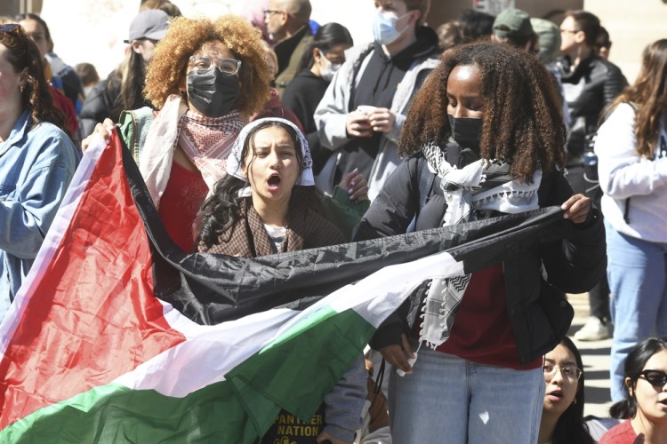 Israel Palestinians Campus Protests