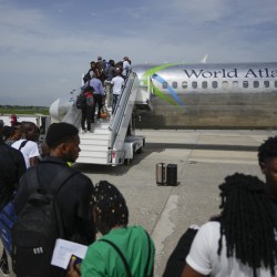 APTOPIX Haiti Airport