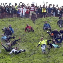 Britain Cheese Rolling