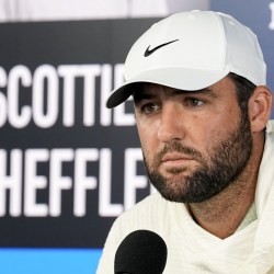 PGA Scheffler Detained Golf