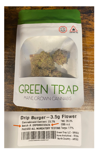 Maine issues recall over moldy cannabis flower