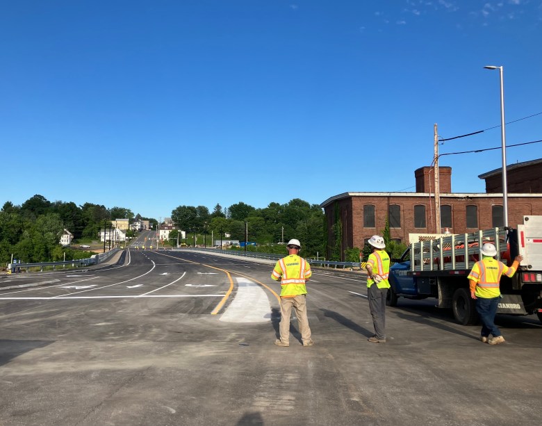 Ticonic Bridge in Waterville reopens to two-way traffic